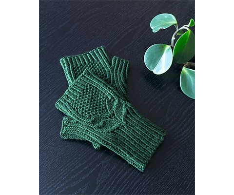 Greenery Mitts