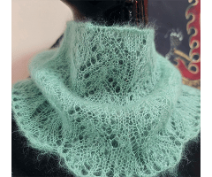 New Leaf Lace Cowl